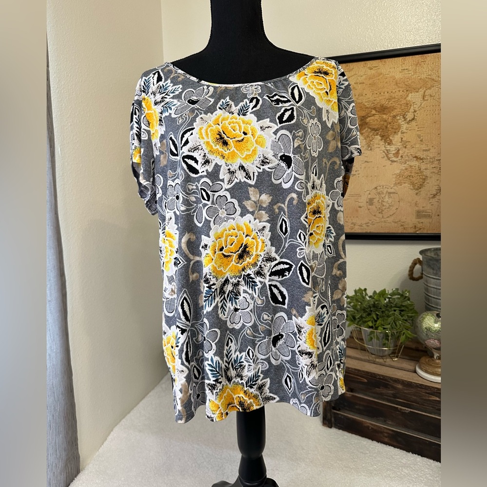 Women’s floral blouse